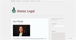 Desktop Screenshot of mataulegal.com